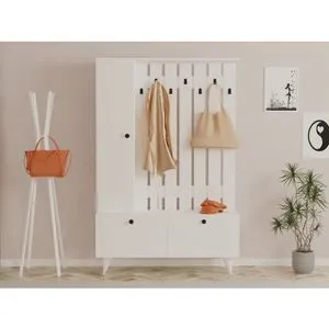 Lala - White White Hall Stand OŠTEĆENO