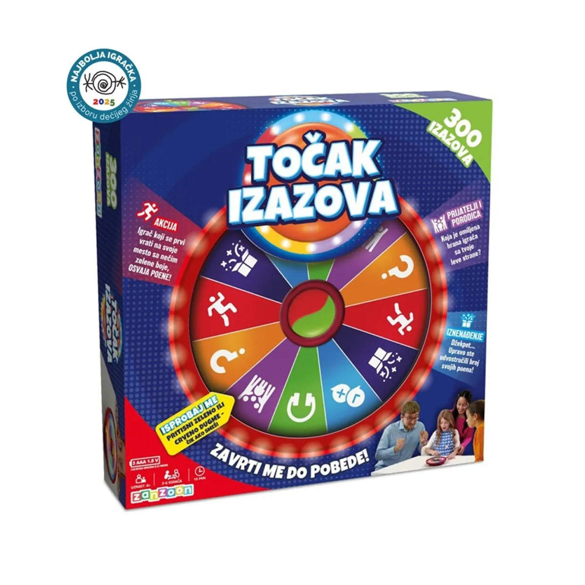 Drustvena igra Tocak izazova