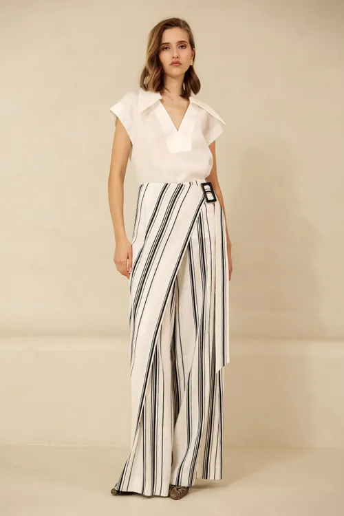 Prugaste pantalone 50111101-5